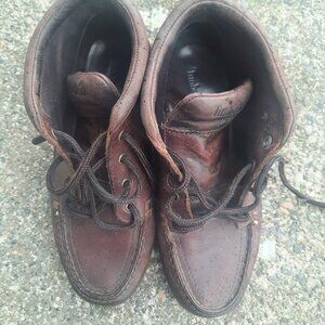 Vintage Timberland 6M Leather Lace Up Hiking Boots 11341 2744 Womens 6